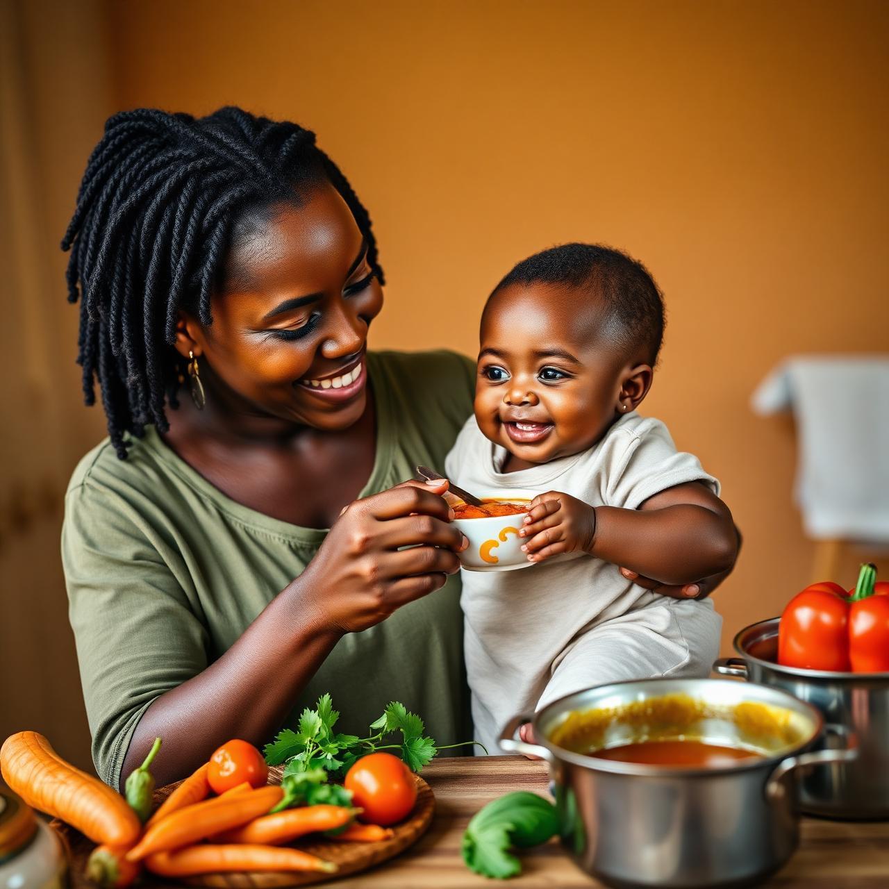 The Ultimate Nigerian Baby Meal Plan — complete baby feeding guide from 6 to 24 months for Nigerian families